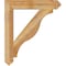 Ekena Millwork Funston Arts & Crafts Rough Sawn Bracket, Western Red Cedar, 4"W x 26"D x 30"H BKT04X26X30FST03RWR - alternate 2